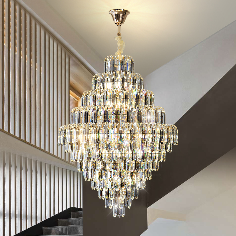 Interior Design Years - Post Modern Luxury Hotel Lobby Chandelier