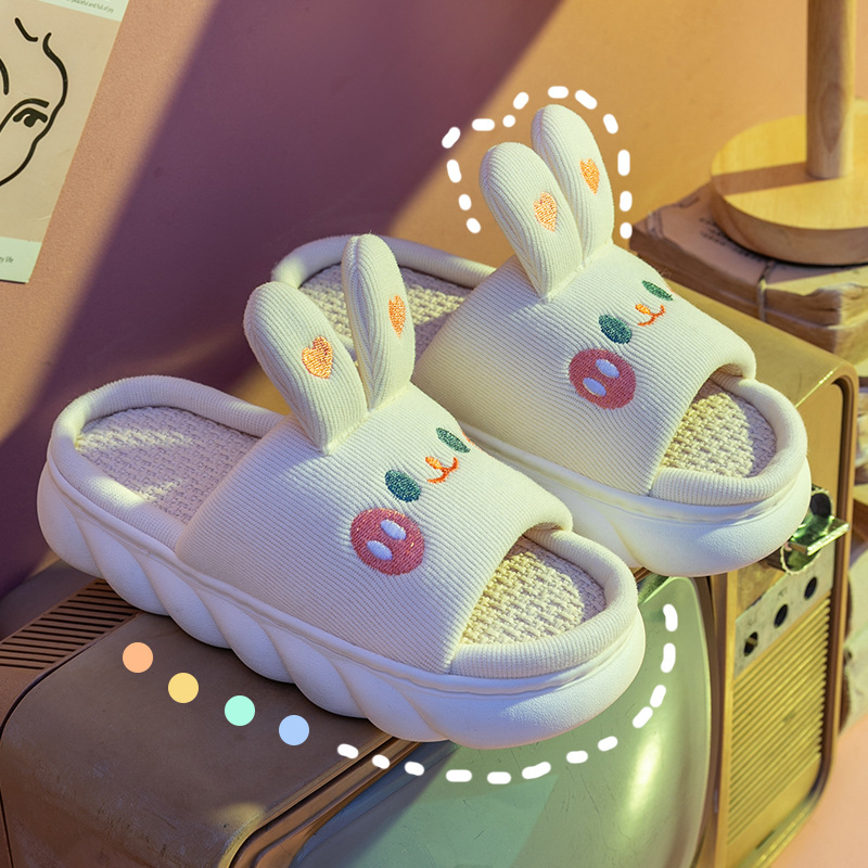 Linen Roller Blind - Home Linen Slipper for Women Cute
