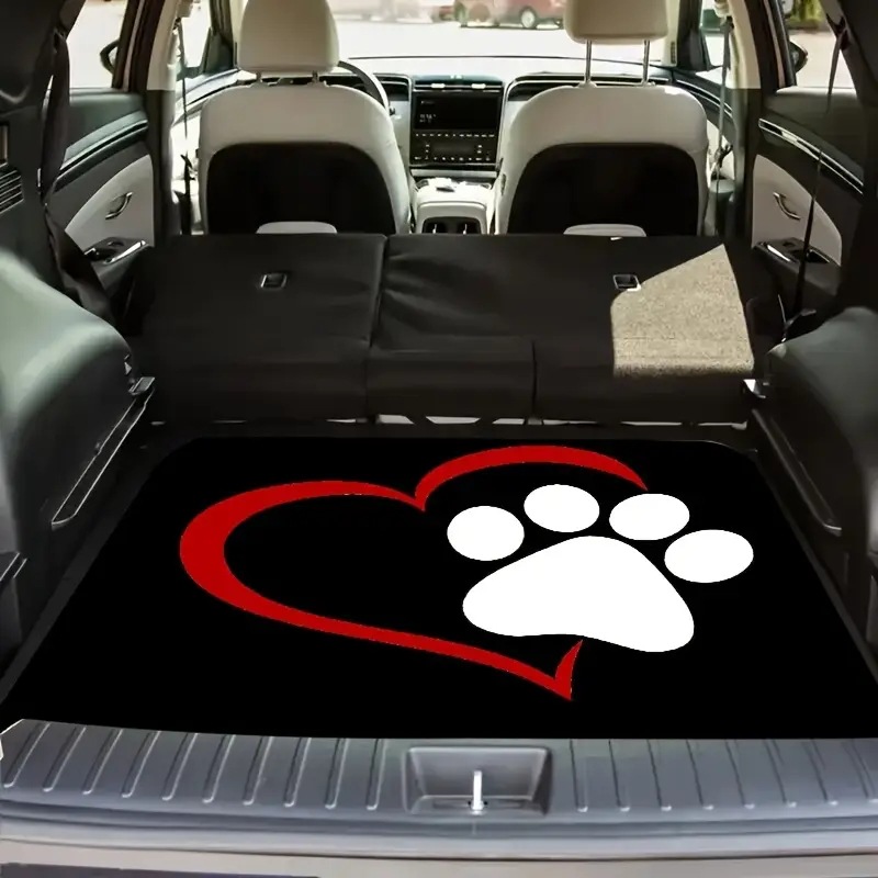 Interior Design Product - 1pc Universal Car Trunk Mat 29x39