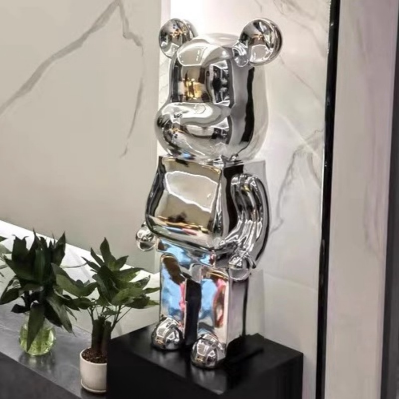 Interior Design Home Decor - 50/80cm Gradient Bear Figure Plating Violent