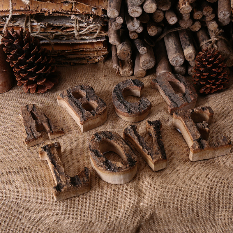 Interior Design Home Decor - Wooden Letters Home Decor Alphabet Number