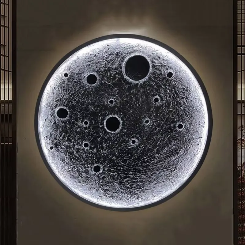 Interior Design Living Room Ideas - 3D Moon Lamp LED Night Light