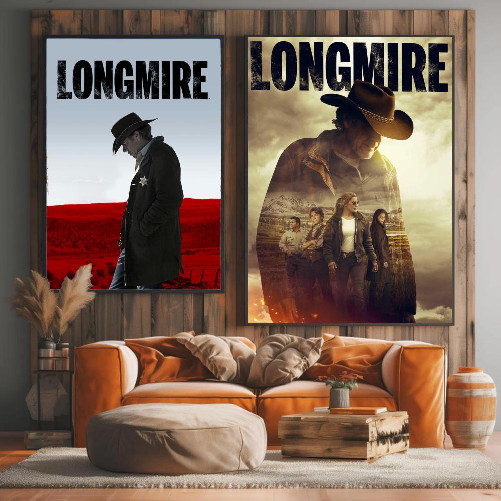 tv series L-Longmire-E Paintin - огляд і ціна Interior Design Tv Room