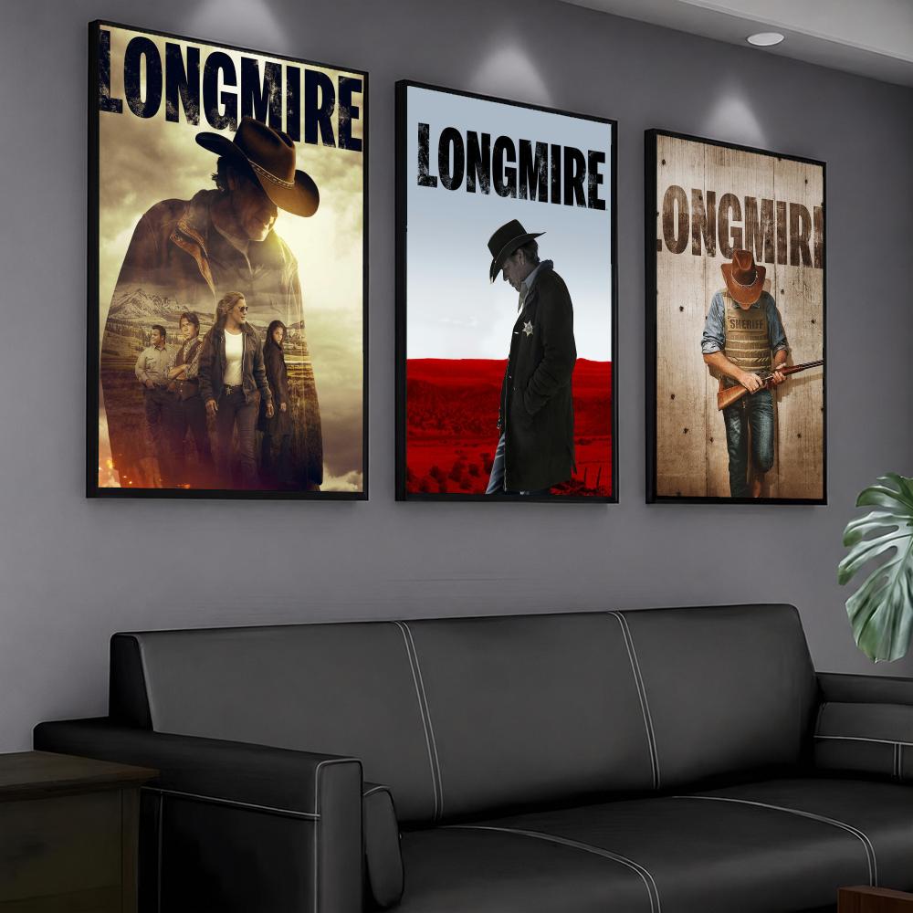 tv series L-Longmire-E Paintin - огляд і ціна Interior Design Tv Room