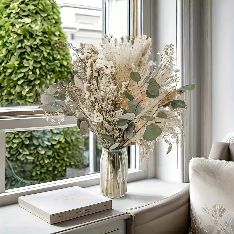 Natural Dried Flowers Bouquet  - огляд і ціна Dried Pampas Bundle