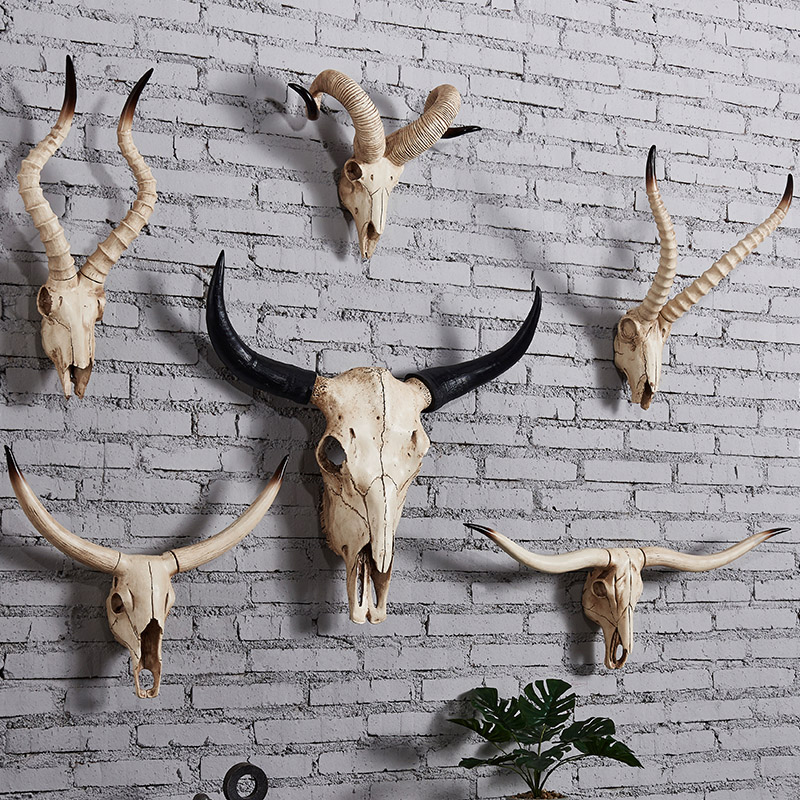 Artificial Cow Skull Sheep Sku - огляд і ціна Interior Design Home Decor