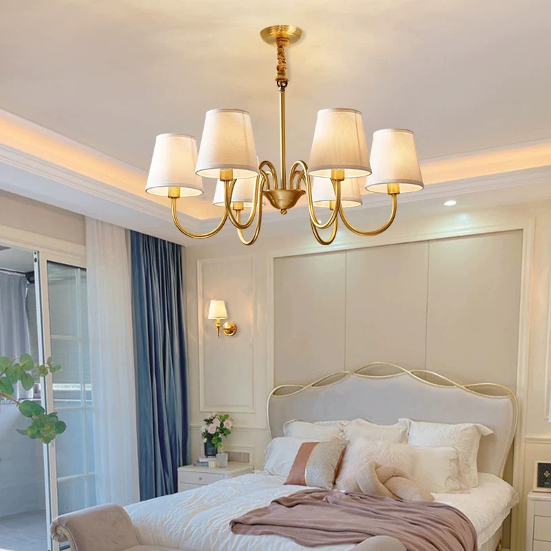 Copper Chandelier For Living R - огляд і ціна Interior Design Gold