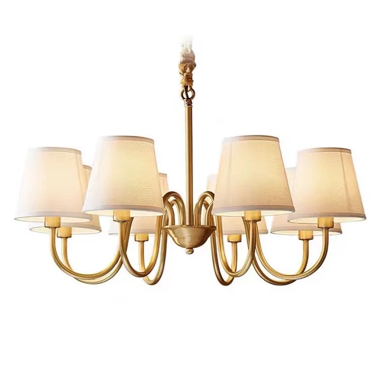 Copper Chandelier For Living R - огляд і ціна Interior Design Gold