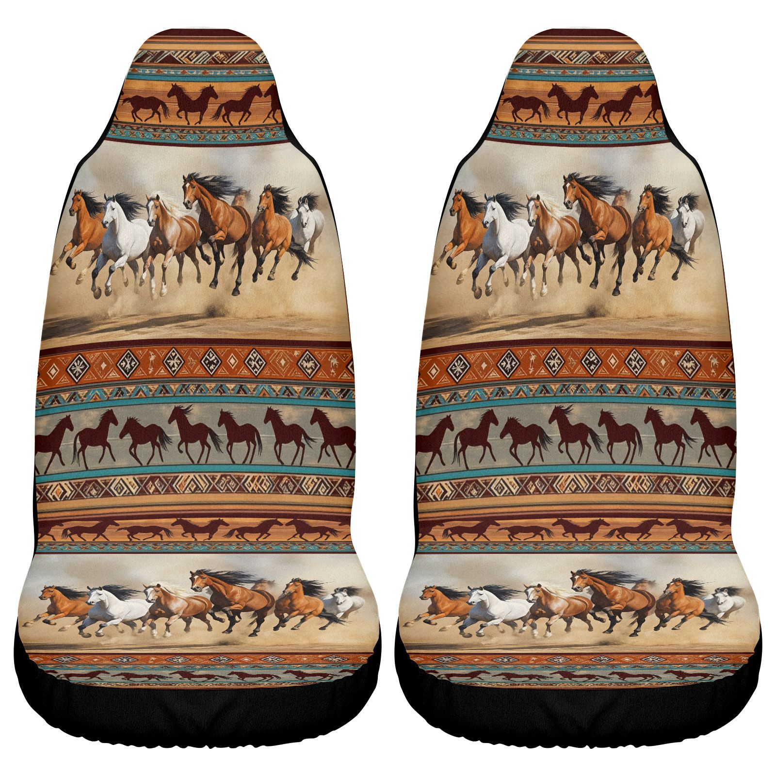 Car Seat Covers With Horse Pat - огляд і ціна Interior Design Earth Tones