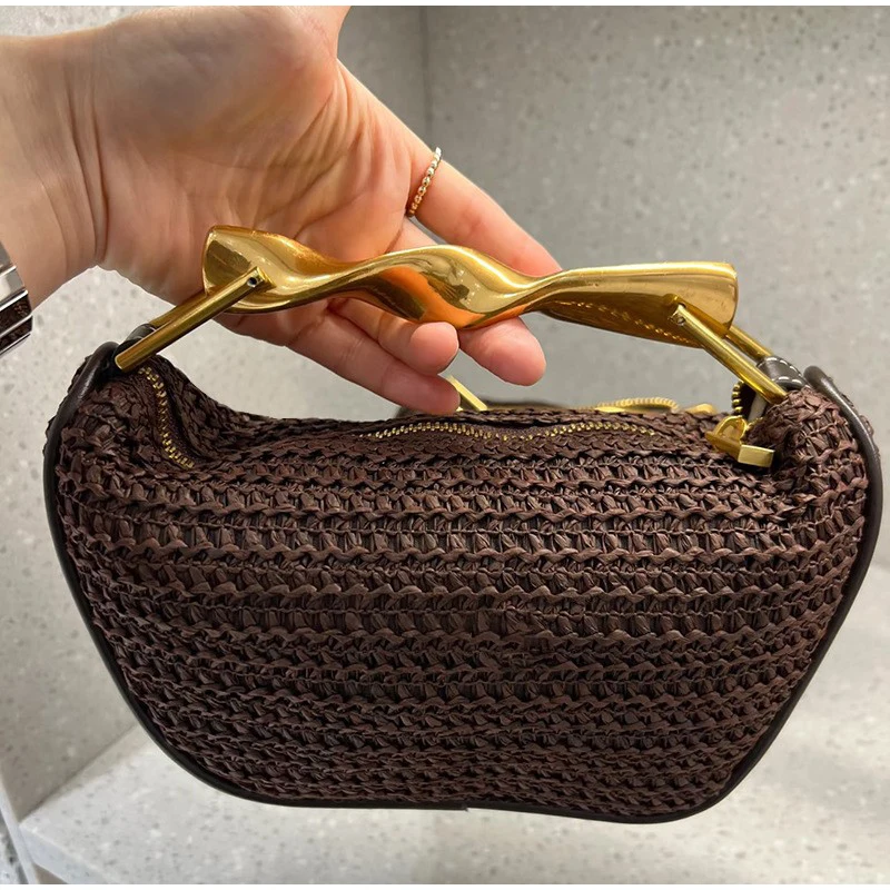 Gold Handle Brand Handwoven Ha - огляд і ціна Interior Design Gold