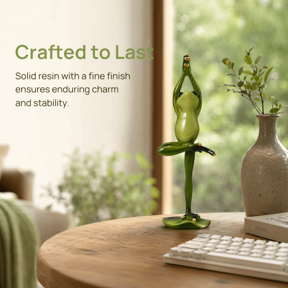 Resin Yoga Pose Amphibian Resi - огляд і ціна Interior Design Product