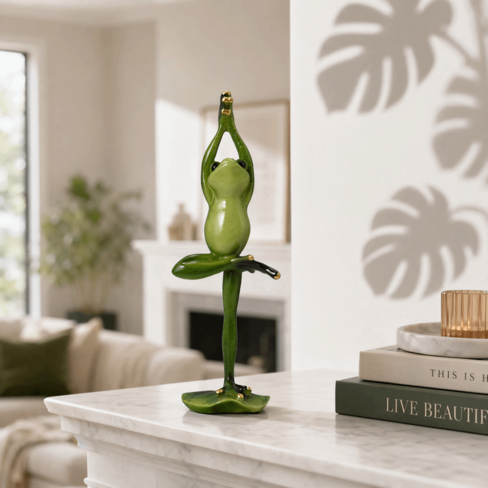 Resin Yoga Pose Amphibian Resi - огляд і ціна Interior Design Product