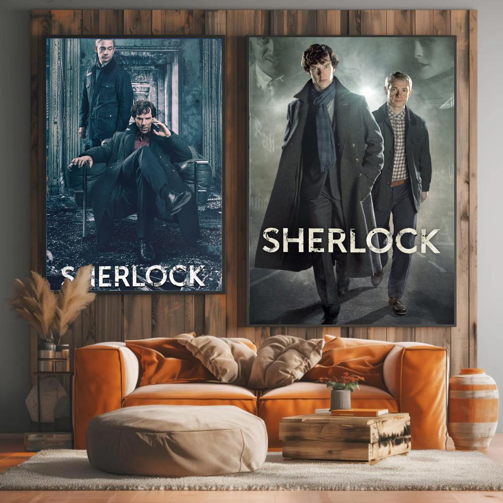 tv series S-Sherlock-K Paintin - огляд і ціна Interior Design Tv Room