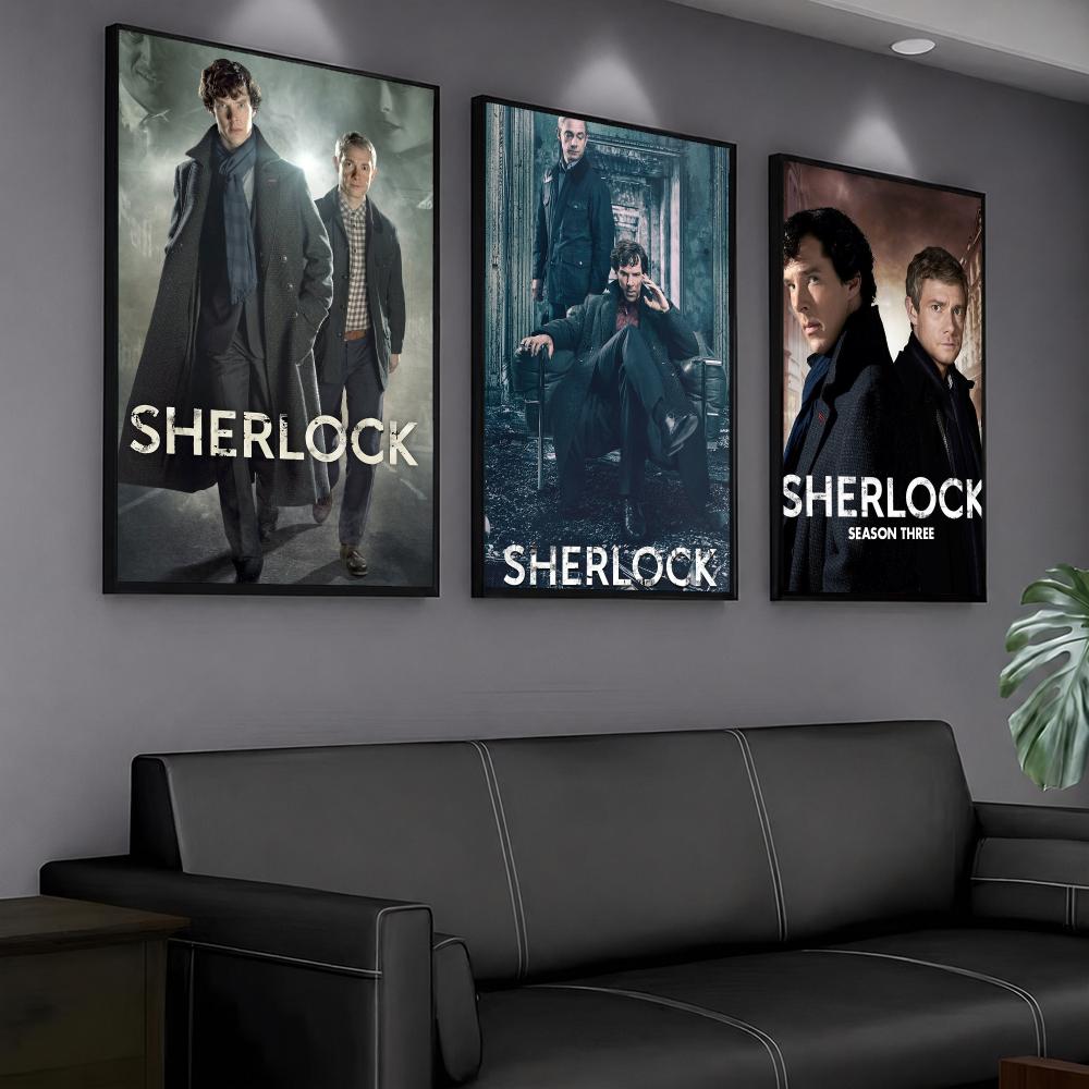 tv series S-Sherlock-K Paintin - огляд і ціна Interior Design Tv Room