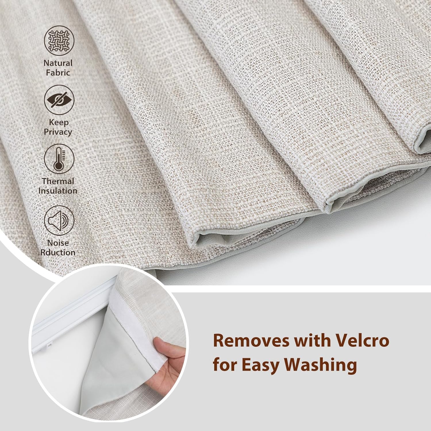 Luxury High Quality Easy to In - огляд і ціна Linen Roller Blind