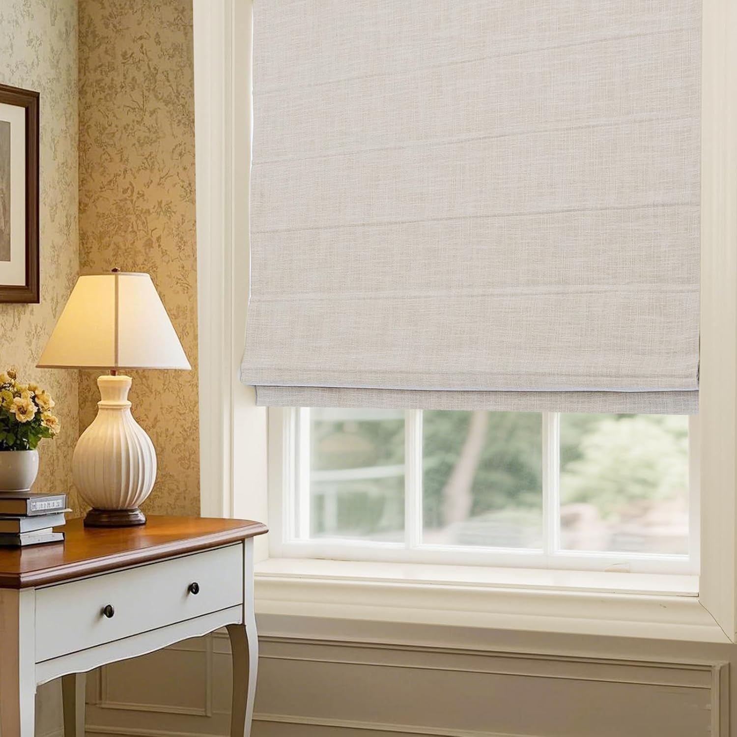 Luxury High Quality Easy to In - огляд і ціна Linen Roller Blind