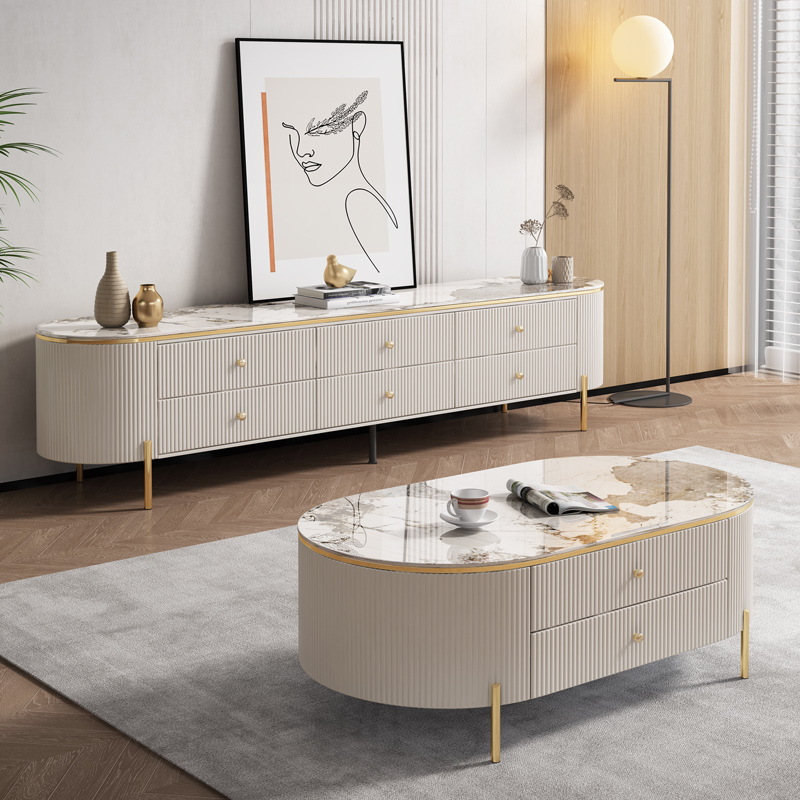 High End Modern Luxury Marble  - огляд і ціна Interior Design Tv Room