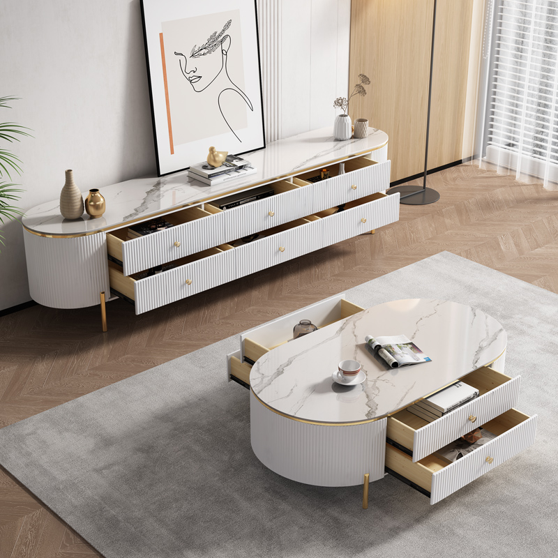 High End Modern Luxury Marble  - огляд і ціна Interior Design Tv Room